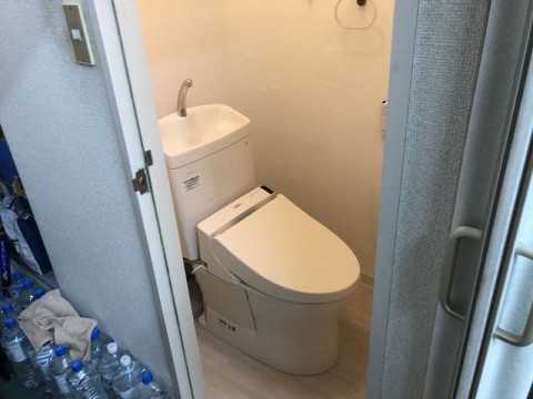 東京都渋谷区にてトイレ改修工事　～完工～サムネイル